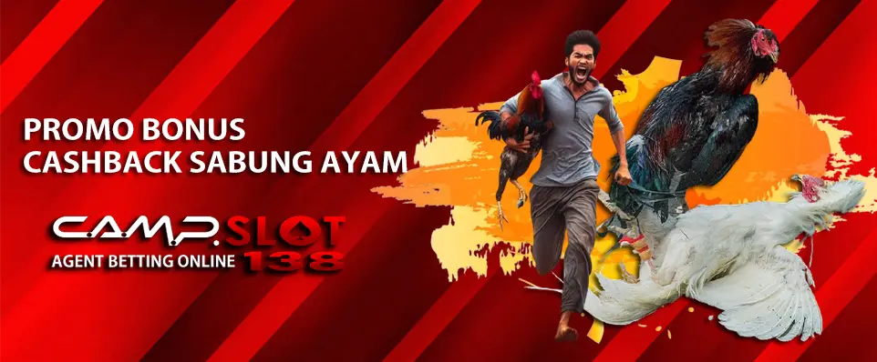 PROMO BONUS CASHBACK SABUNG AYAM ONLINE - CAMPSLOT138